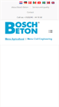 Mobile Screenshot of boschbeton.com